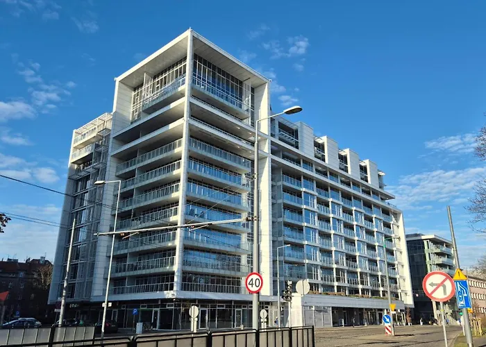 Apartmán Towarowa Orange Apartment, Free Parking, Air-conditioning, Self Check-in 24h *