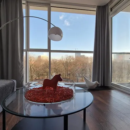 Towarowa Orange Apartment, Free Parking, Air-conditioning, Self Check-in 24h Apartment
